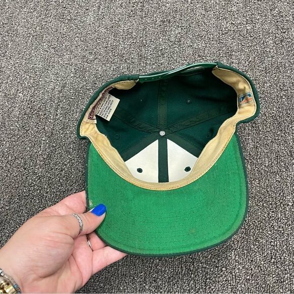 Vintage American Needle Seattle SuperSonics Hat Snapback NBA Green Cap - Picture 5 of 5
